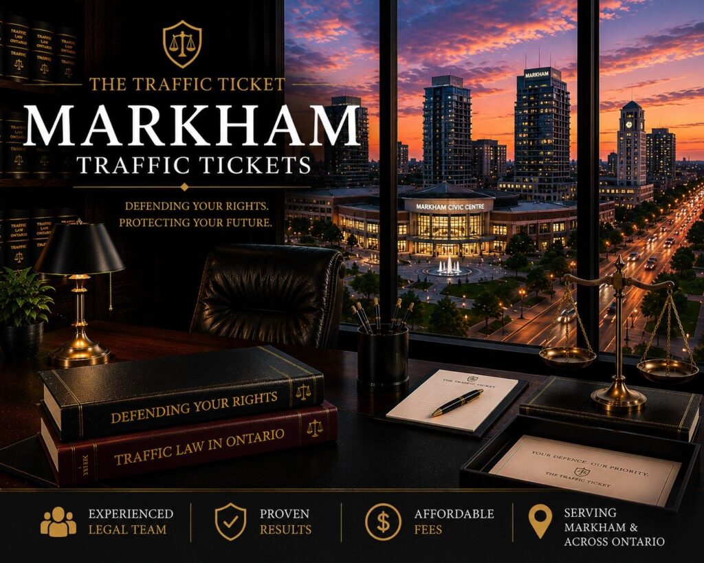 The Traffic Tickets in Markham