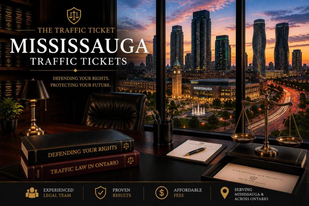 The Traffic Tickets in Mississauga