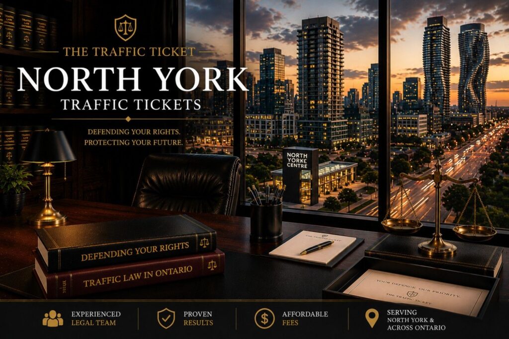 The Traffic Tickets in North York